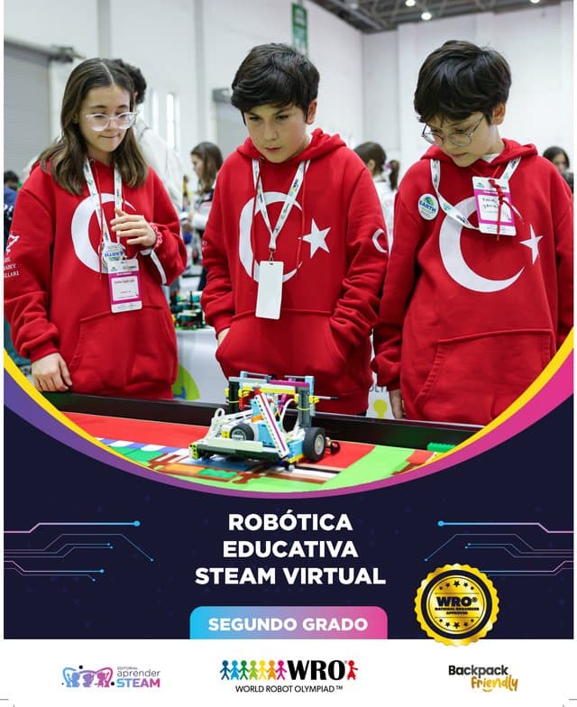 Portada Grade 2 — Aprender STEAM Robótica e IA
