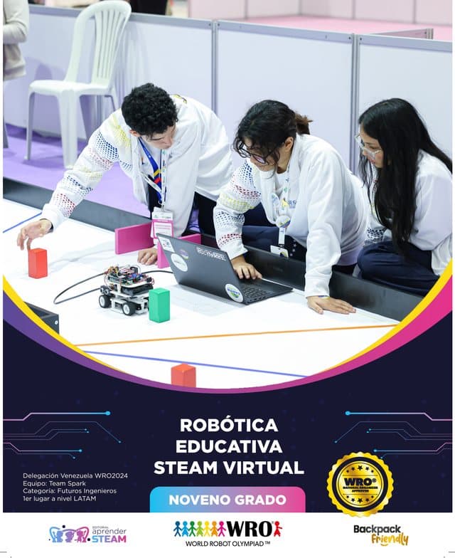 Portada Grade 9 — Aprender STEAM Robótica e IA